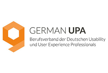 Logo und Schrift German UPA